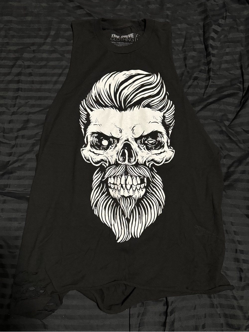 The Drive Clothing Co Skull Muscle Tank